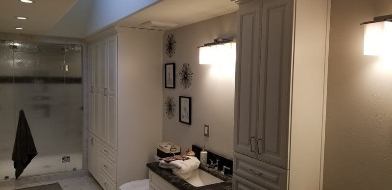 Drapela – High end bathroom – downstairs remodel